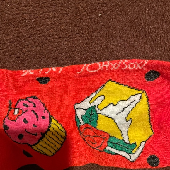 Betsey johnson cake socks new - Picture 2 of 2